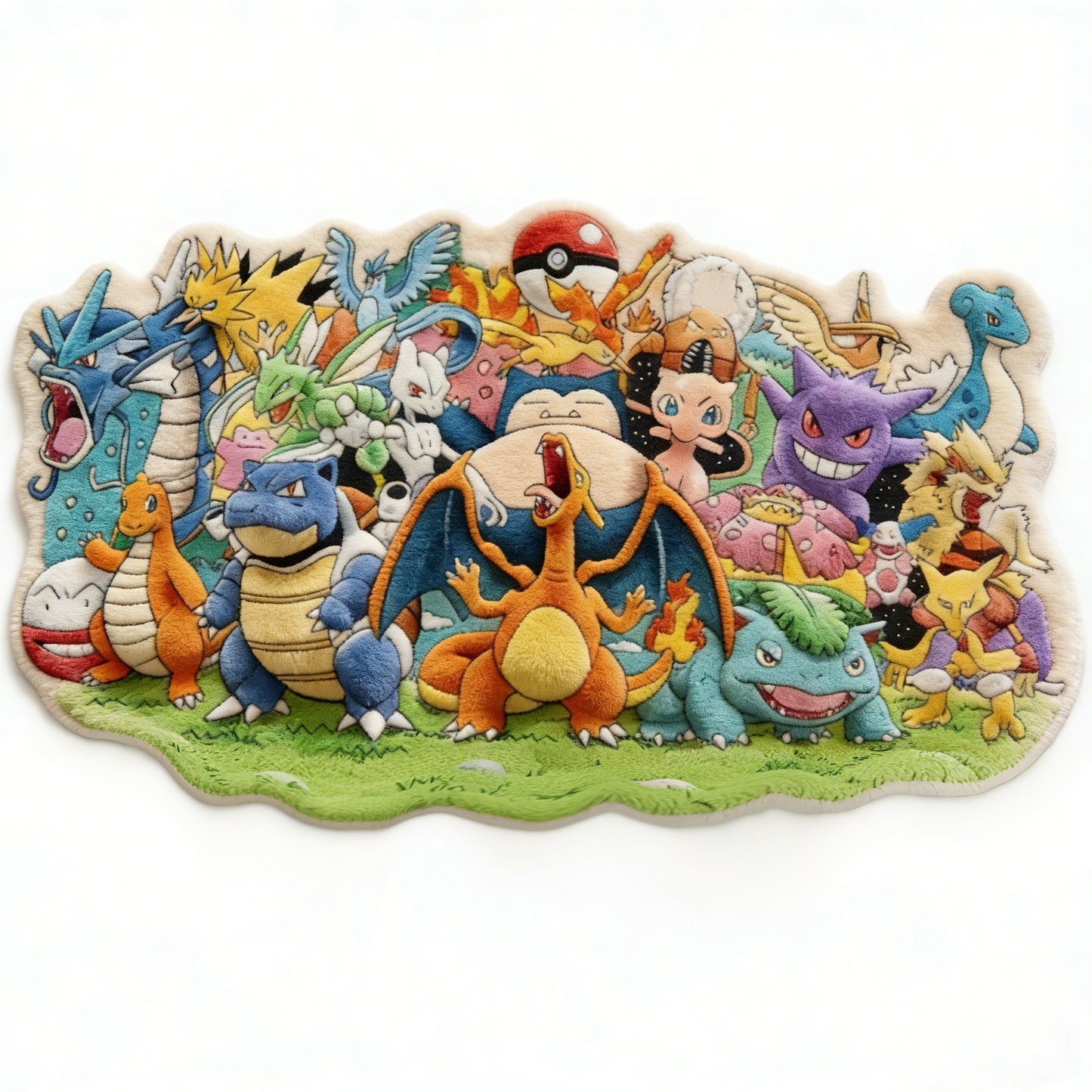 Pokémon Family Rug