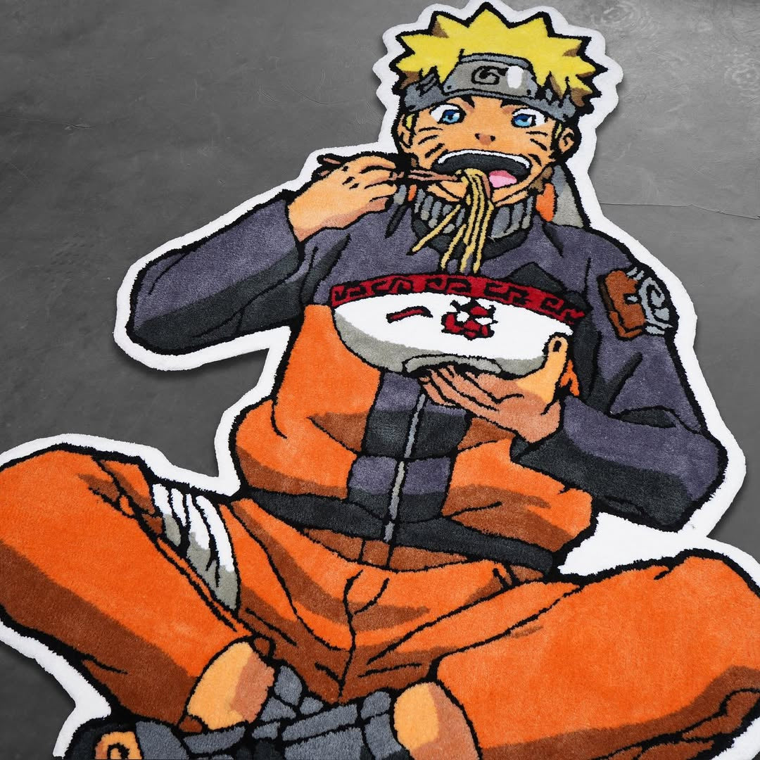 Naruto Eating Ramen Rug