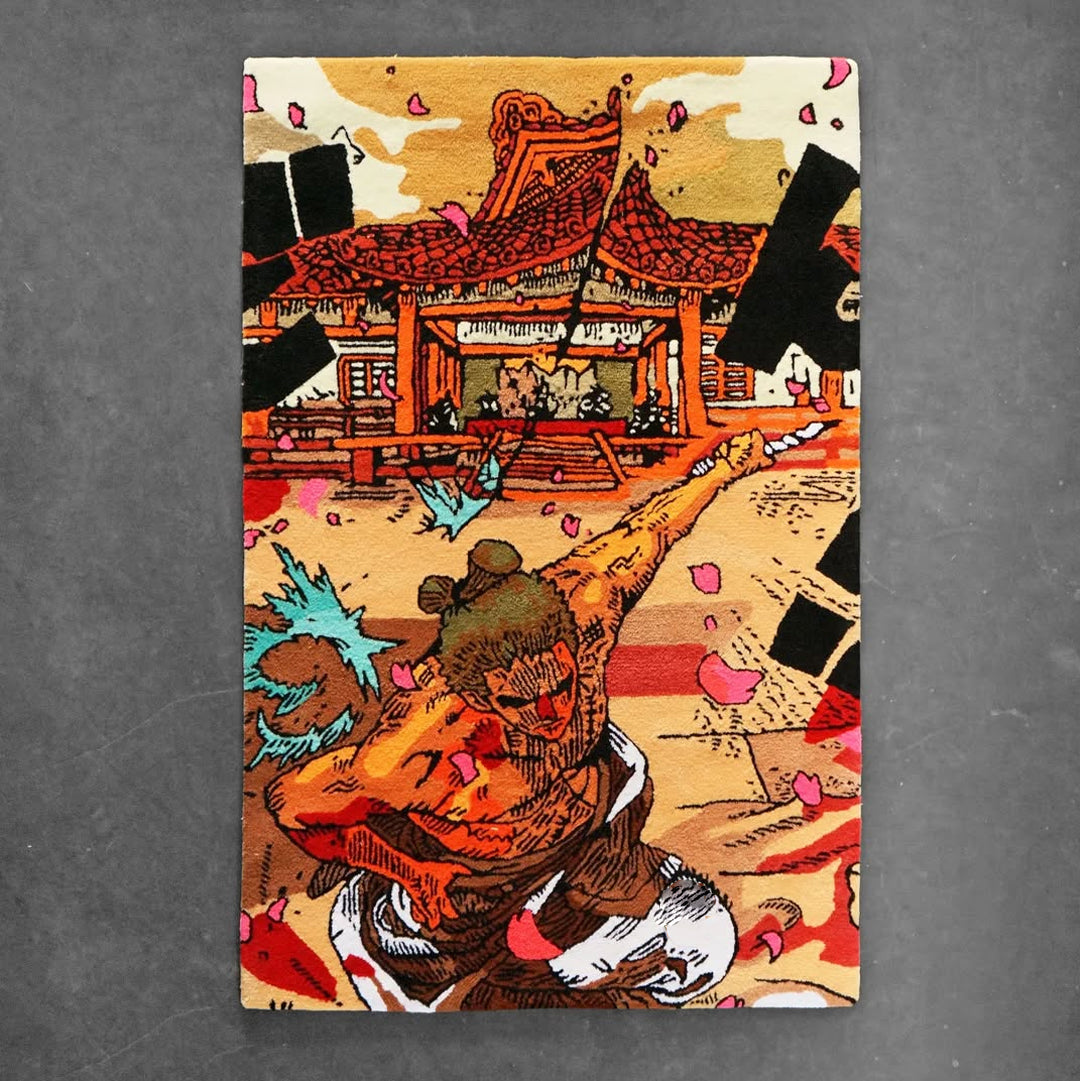 Zoro Sword Slash Rug