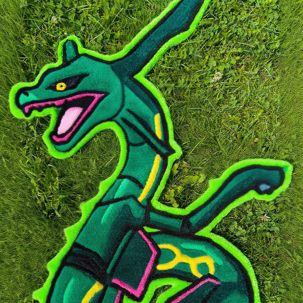 Rayquaza Pokémon Rug