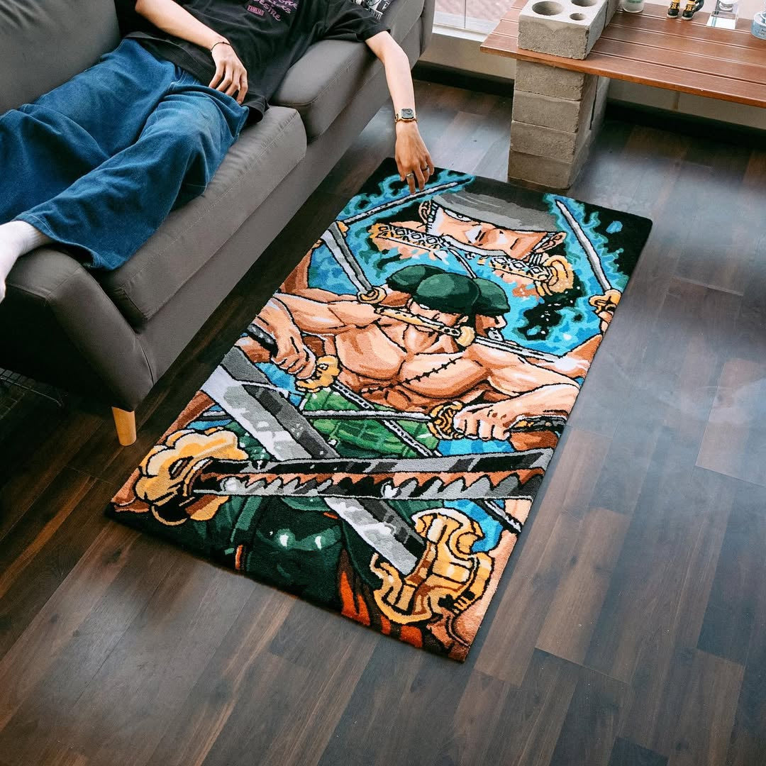 Zoro Demon Slash Rug