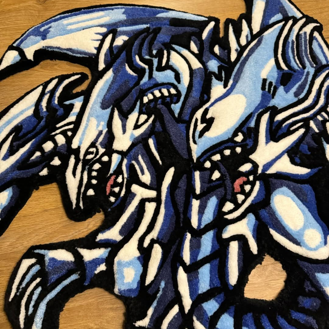 Blue-Eyes Ultimate Dragon Rug