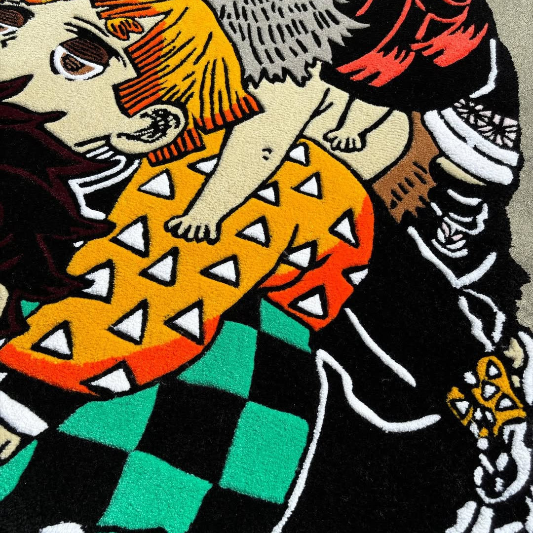 Main Characters Pyramid Rug