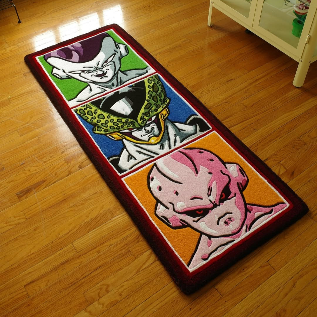 Dragon Ball Evil Forces Rug