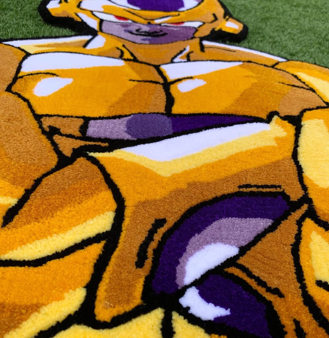 Golden Frieza Rug