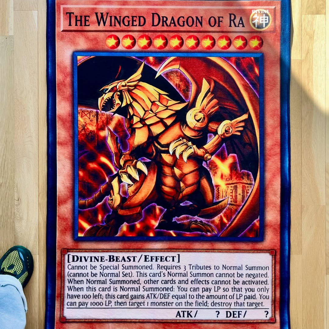 THE WINGED DRAGON OF RA RUG