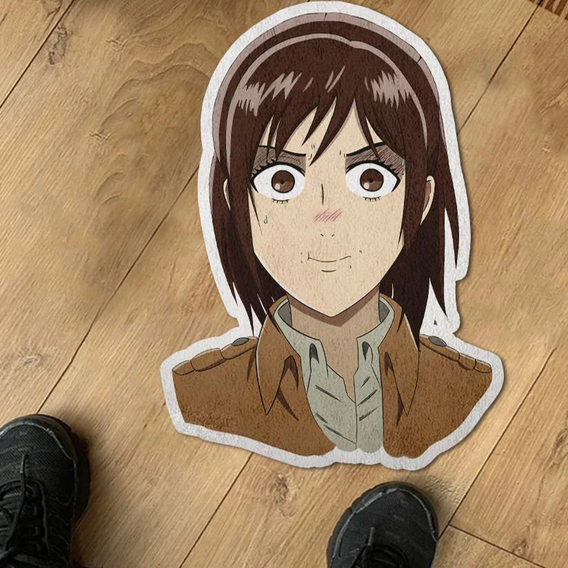 Sasha Blouse Shaped Rug Custom Attack On Titan