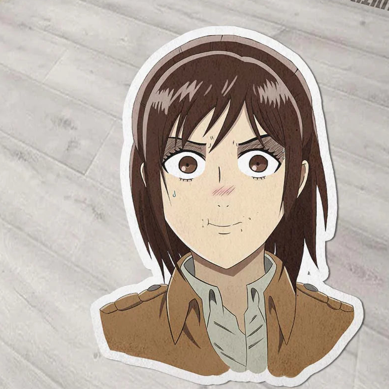 Sasha Blouse Shaped Rug Custom Attack On Titan