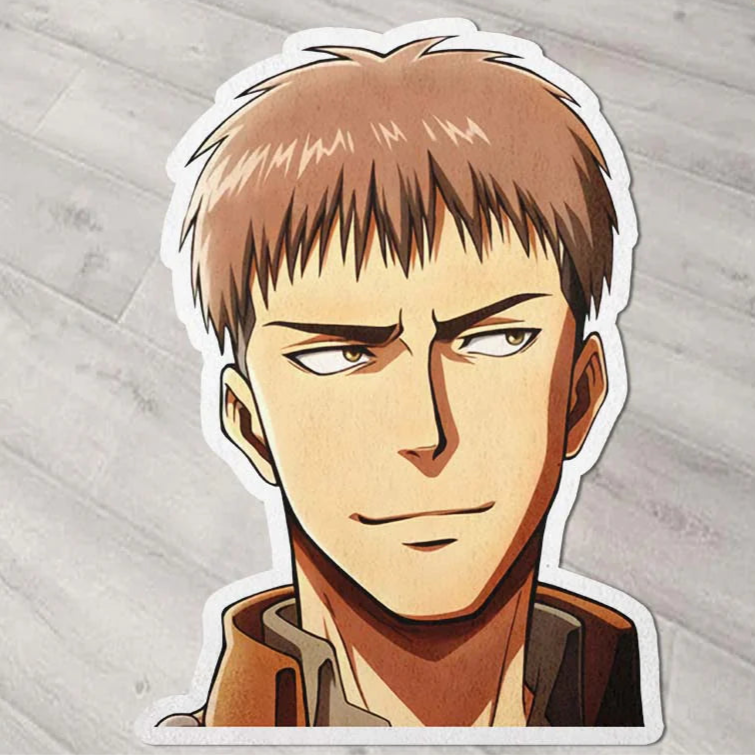 Jean Kirstein Shaped Rug Custom Attack On Titan