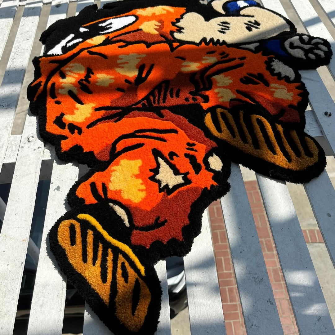 Dragon Ball Defeat Yamcha Rug