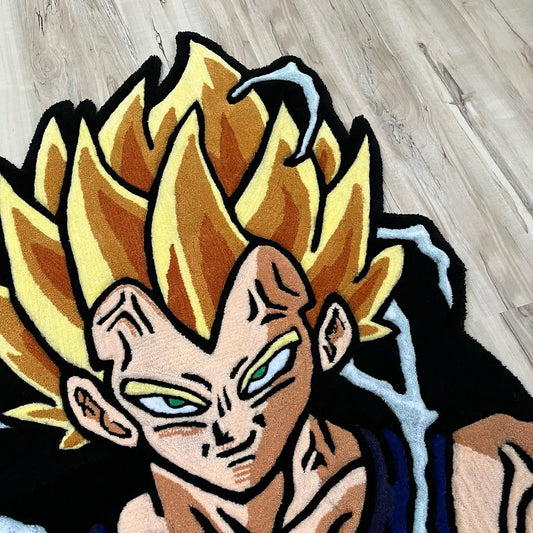 SUPER SAIYAN VEGETA RUG