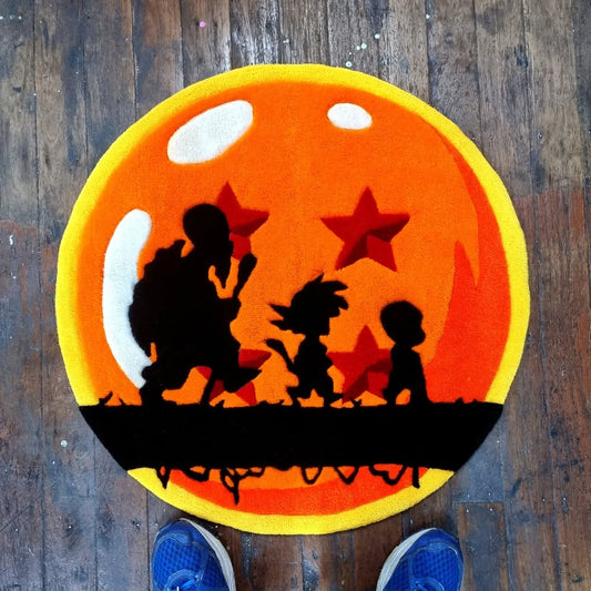 Four-Star Dragon Ball Rug