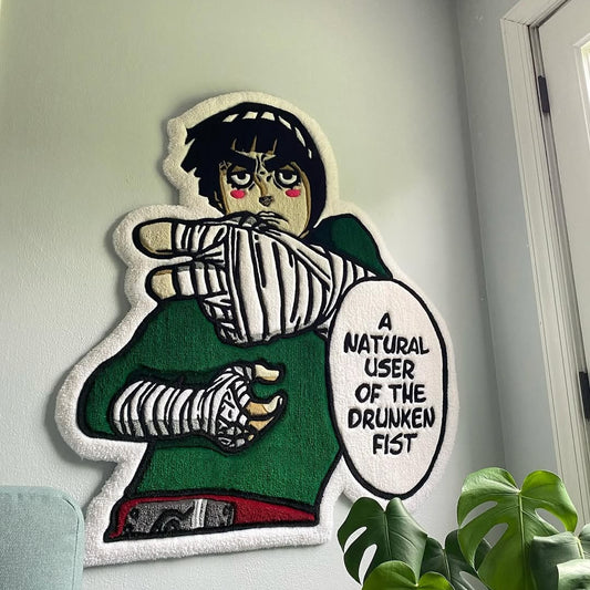 Naruto Rock Lee Rug