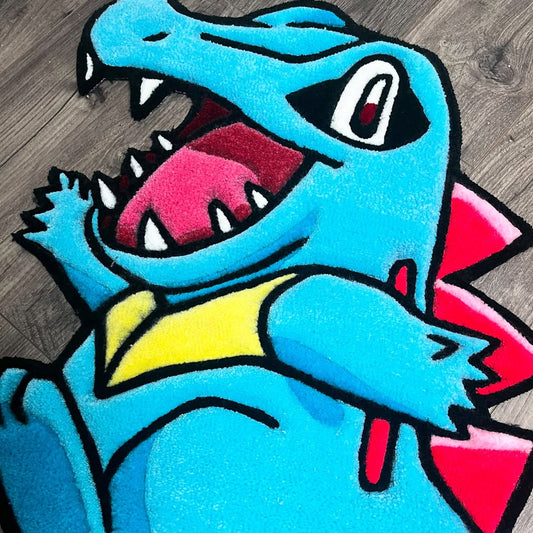 Pokémon Totodile Rug