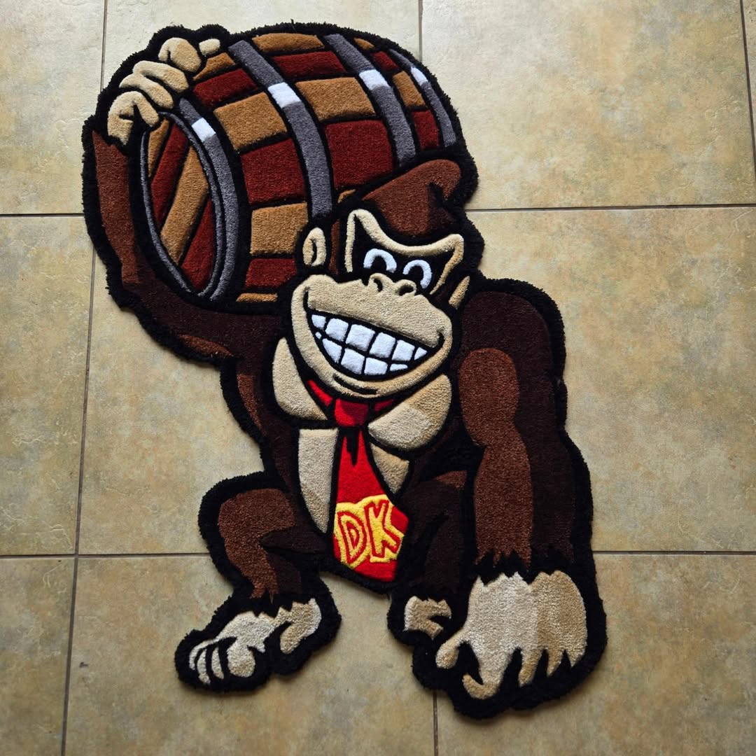 Donkey Kong Rug
