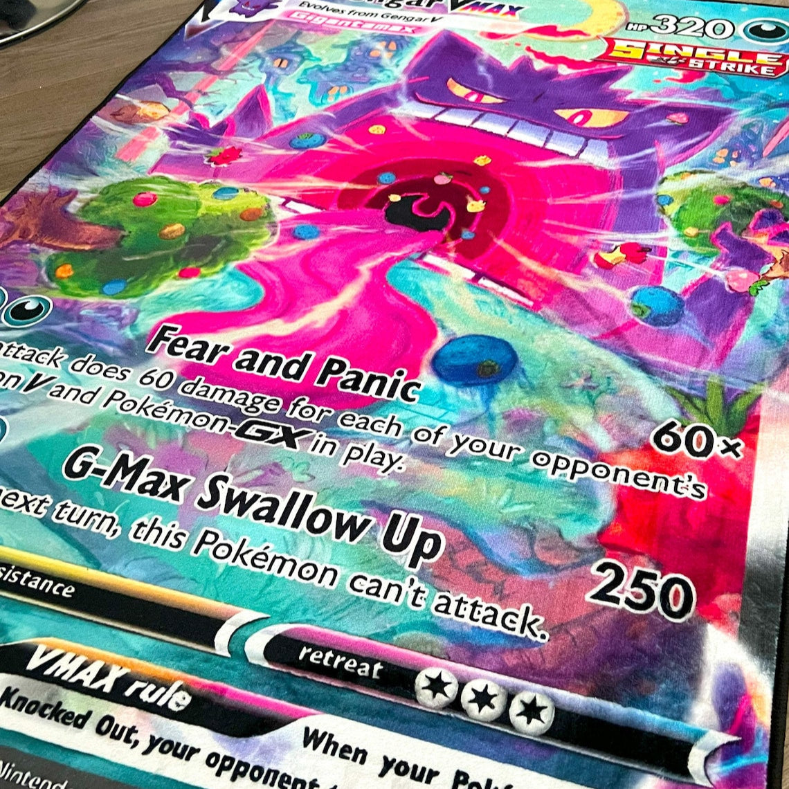 Gengar VMAX Pokémon Card Rug