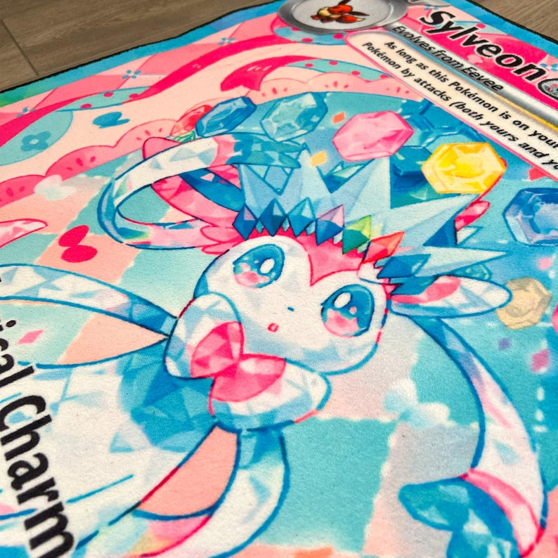 Sylveon EX Pokémon Card Rug