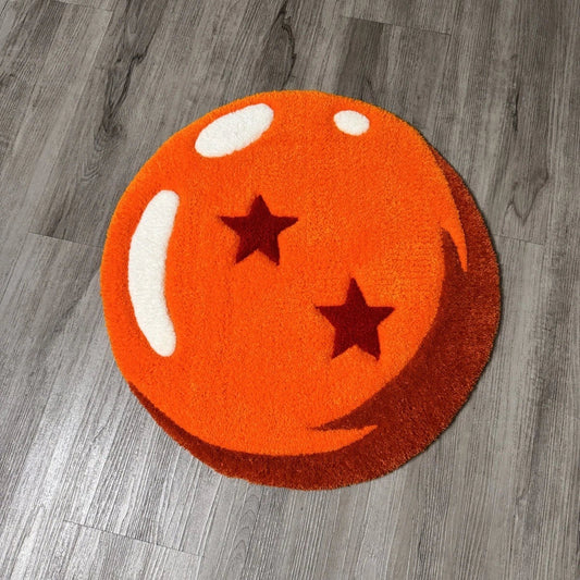 Two-Star Dragon Ball Rug