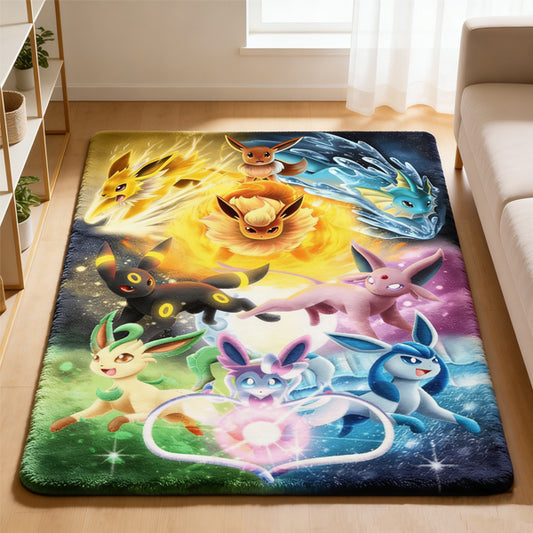 Cute Eevee Pokémon Rug
