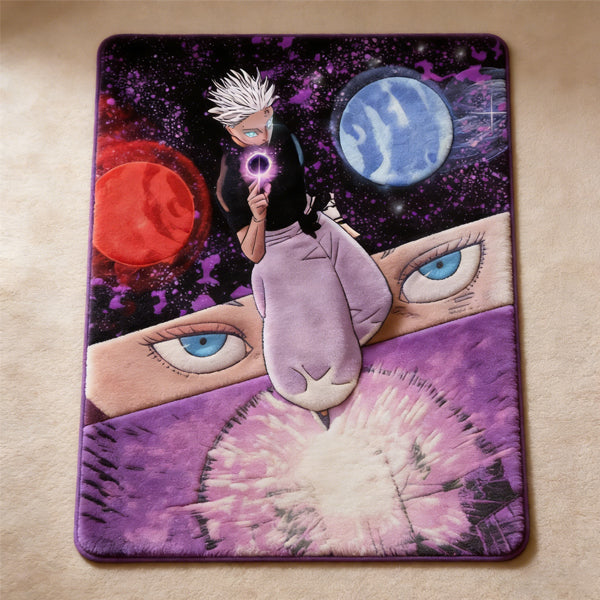 Gojo Custom Rug Gojo Satoru Jujutsu Kaisen Rug – otakurug