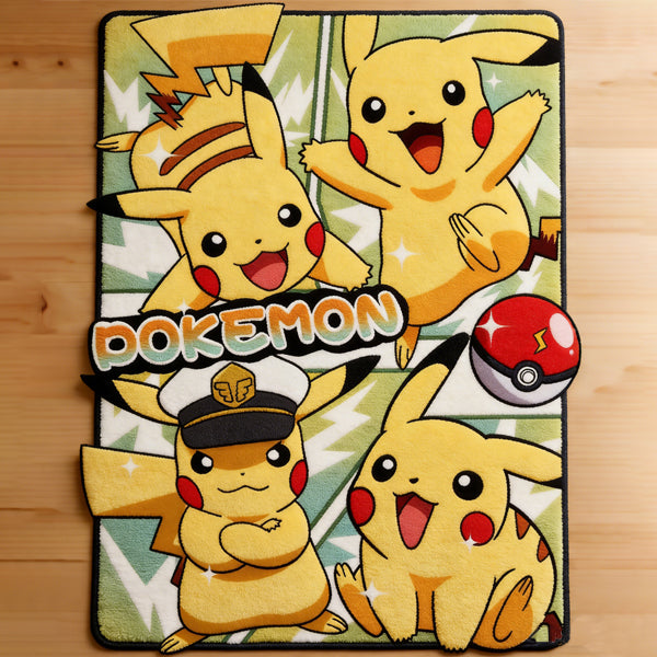 Pokémon Pikachu Anime Rug – otakurug