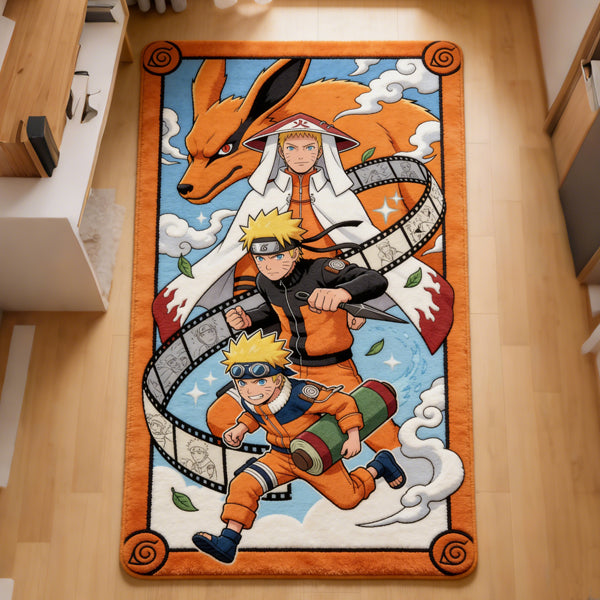 Naruto Custom Rug Naruto Uzumaki Rug – otakurug