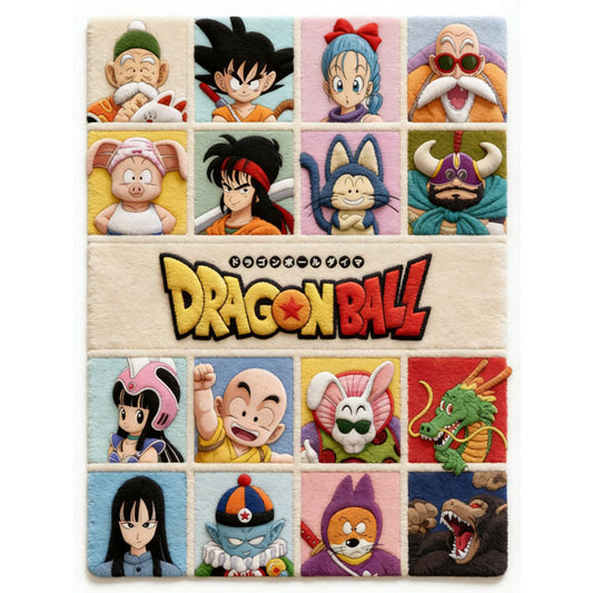 Dragon Ball Character Rug