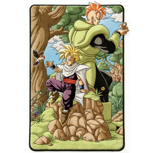 Goten & Android 16 Rug