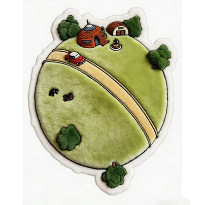 Dragon Ball King Kai’s Planet Rug