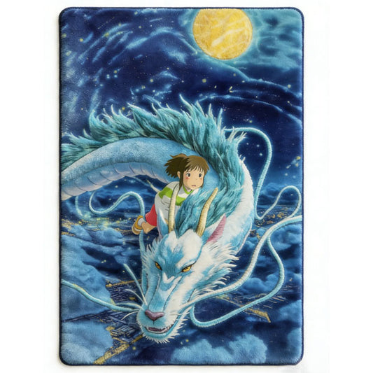 Chihiro & Haku Dragon Rug