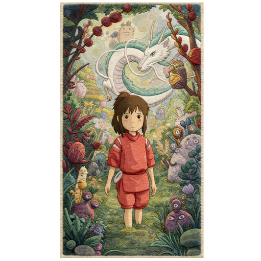 Chihiro & Haku Dragon Spirit Rug