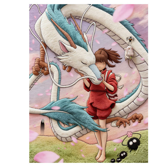 Chihiro & Haku Dragon Spirit Rug