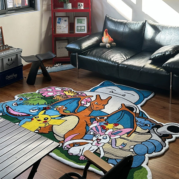 Pokémon Family Rug