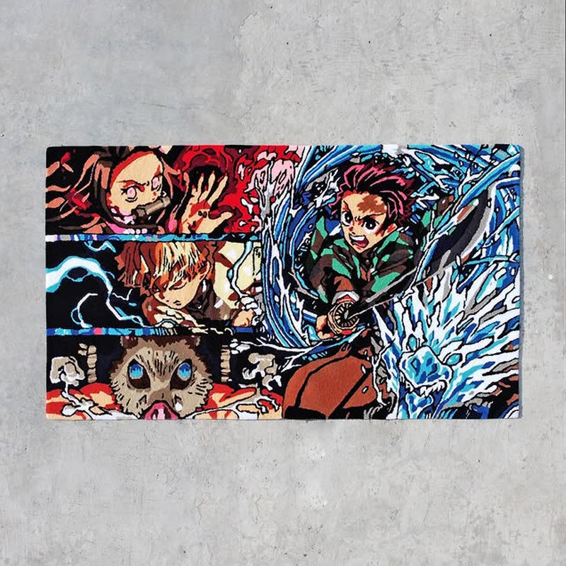 Main Characters Pyramid Rug