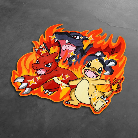 Pokémon Charizard Rug