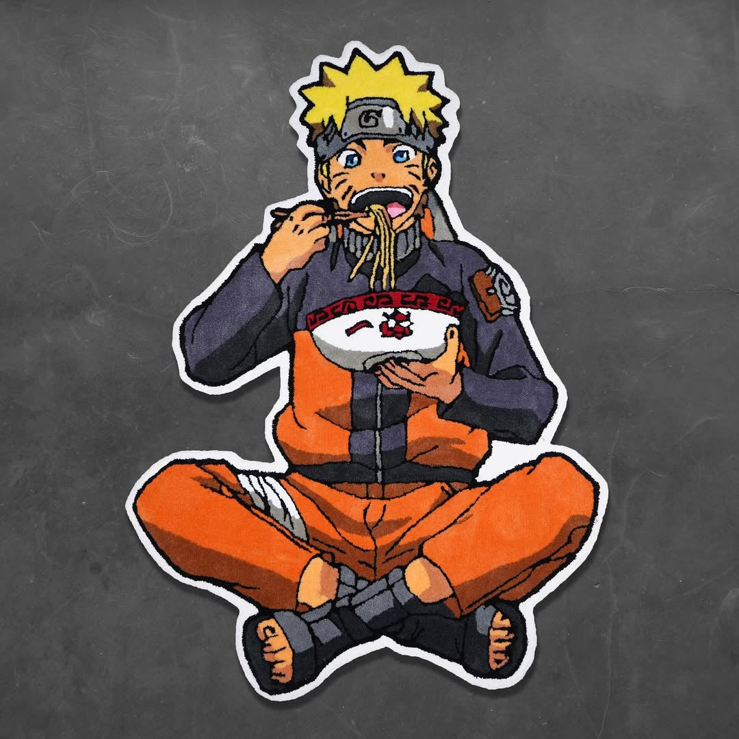 Naruto Eating Ramen Rug – otakurug