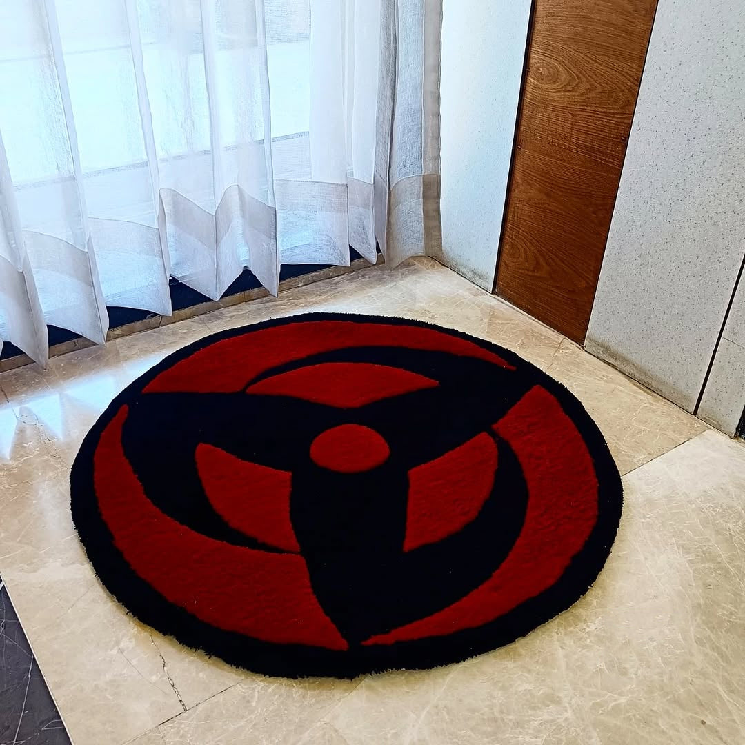 Sharingan Rug Pattern Sharingan Rug – otakurug