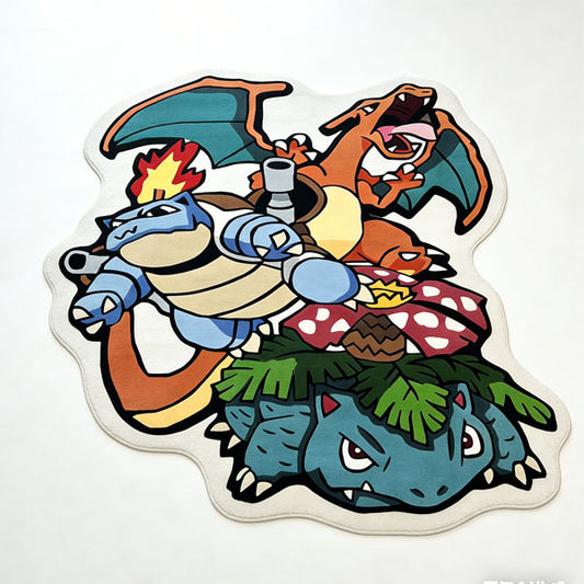 Pokemon Trio Design Rug