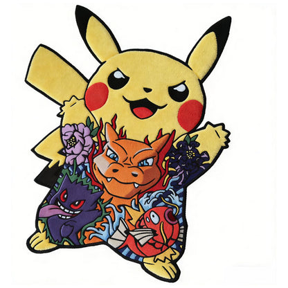 Pickachu Rug Head Pikachu Rug – otakurug