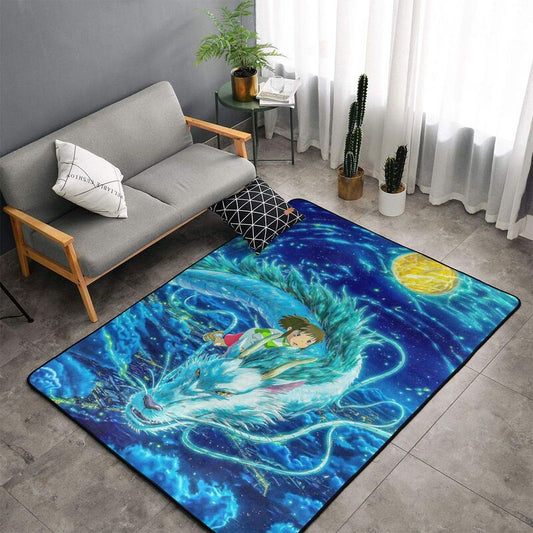 Chihiro & Haku Dragon Rug