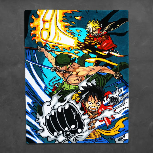 One Piece Monster Trio Rug