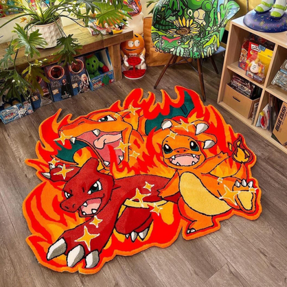 Flareon Pokémon Area Rug