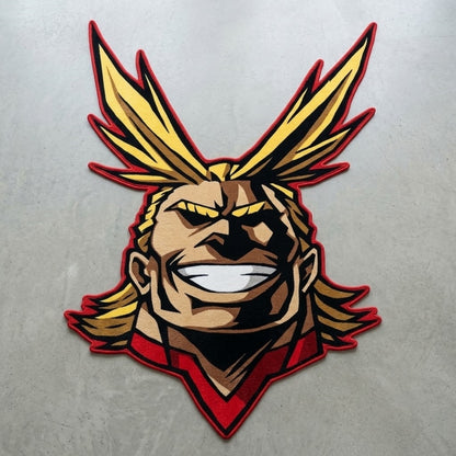 All Might Anime Shaped Rug
