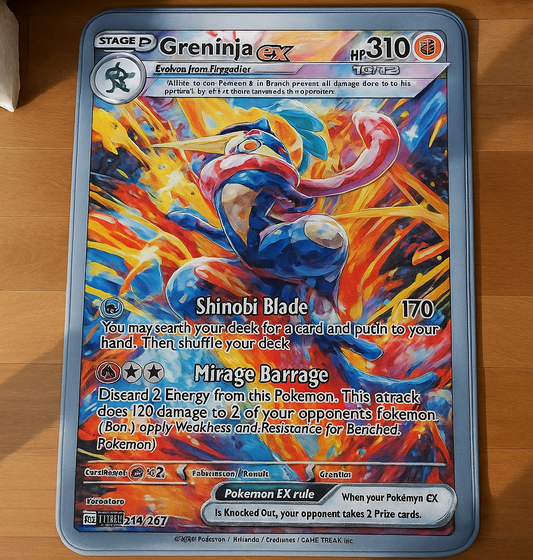 Greninja EX Oversized Pokémon Rug