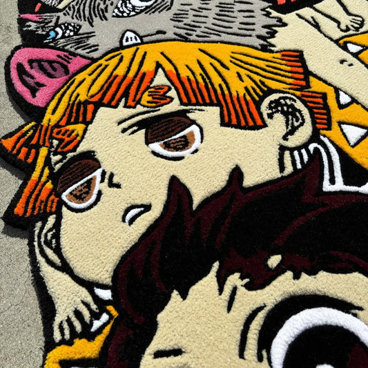 Main Characters Pyramid Rug