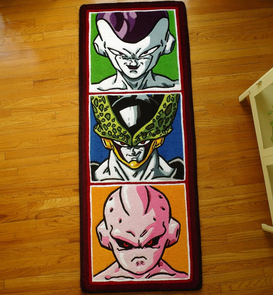Dragon Ball Evil Forces Rug