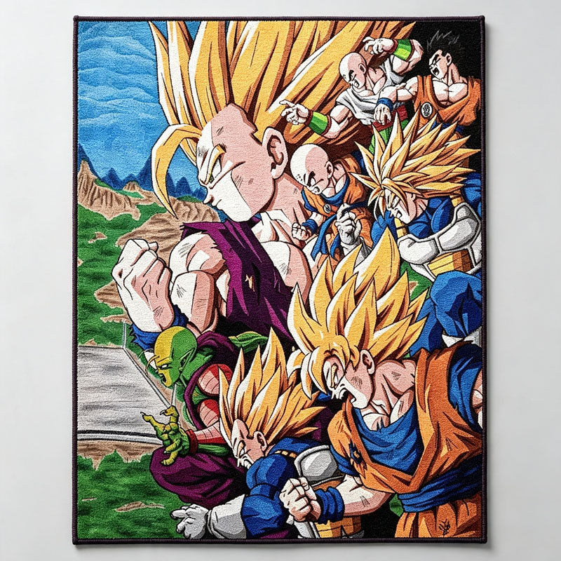 Dragon Ball Z Anime Rug