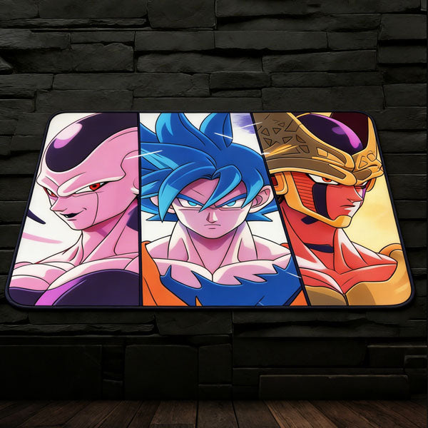 Goku vs Buu & Frieza Rug – otakurug