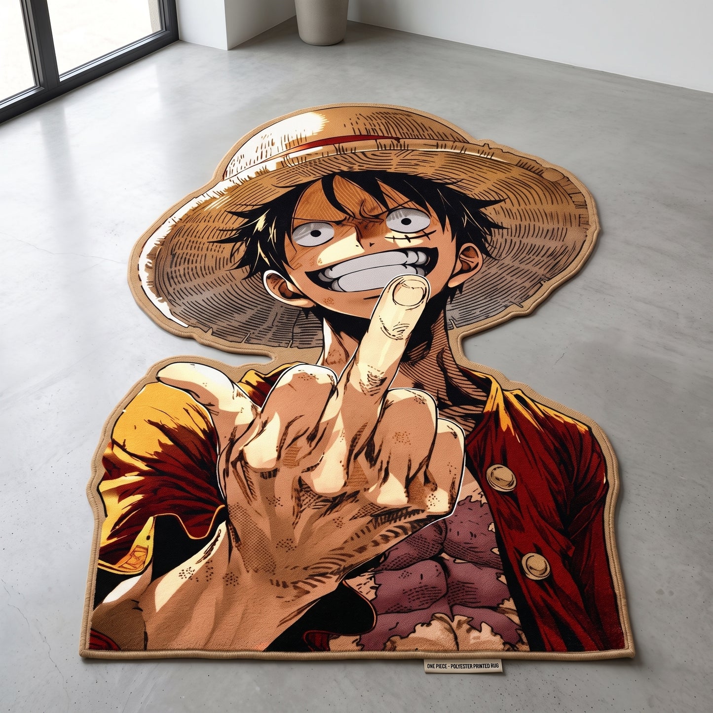 Luffy Irregular Rug