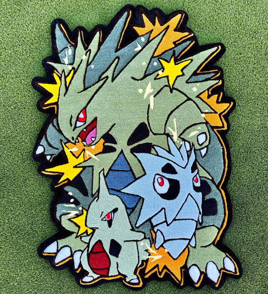 Larvitar : Tyranitar Rug
